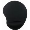 Gembird fekete csuklótámaszos egérpad