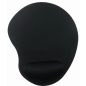 Gembird fekete csuklótámaszos egérpad