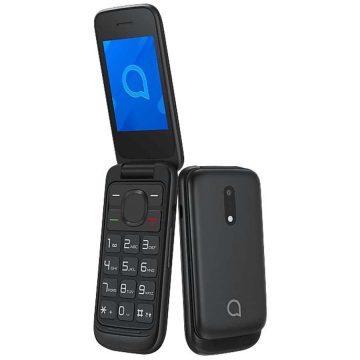   Alcatel 2057D 2.4" DualSIM fekete összecsukható mobiltelefon (Yettel)