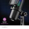 Nedis Streaming Microphone With RGB Lighting multimédiás asztali gamer mikrofon