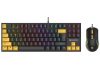 Tracer GameZone Hornet 87 USB 75% TKL mechanikus billentyűzet+egér (fekete, ENG)