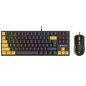   Tracer GameZone Hornet 87 USB 75% TKL mechanikus billentyűzet+egér (fekete, ENG)