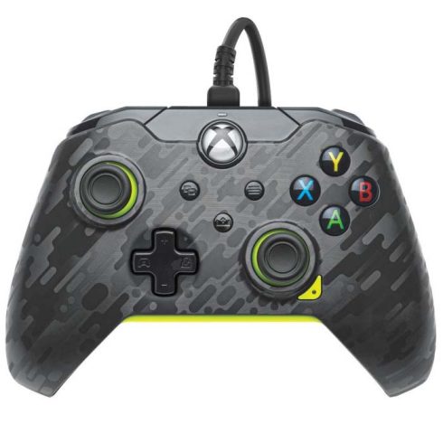 PDP Electric Carbon vezetékes XBOX kontroller + ajándék 1 hónapos Game Pass