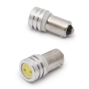 LED BA9s 12V 1W 60lm 6000K hidegfehér 2db-os csomag