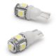 LED T10 12V 1.25W 90lm 6000K hidegfehér (W5W)