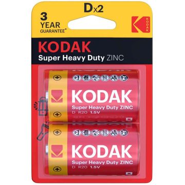 Kodak Extra Zinc D Góliát elem (2db-os bliszter)