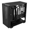 Asus A21 oldalablakos mATX ház tápegység nélkül (fekete)