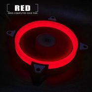   DarkFlash Aigo Halo Ring 12cm piros LED ventilátor (120x120x25mm)