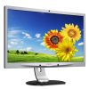 Philips Brilliance 241P 24" prémium használt AMVA LED monitor (WEBCAM+USB HUB+DP+DVI+VGA)