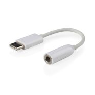  USB C-jack AUX adapter Androidos telefonokhoz, tabletekhez (10cm)