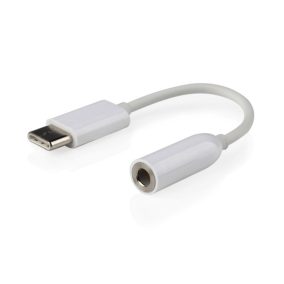 USB C-jack AUX adapter okostelefonokhoz, tabletekhez (10cm)