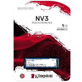 Kingston 1TB M.2 2280 NVMe NV3 SSD meghajtó