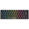 Silverline KB68 TKL gamer billentyűzet RGB LED világítással (fekete, HUN)