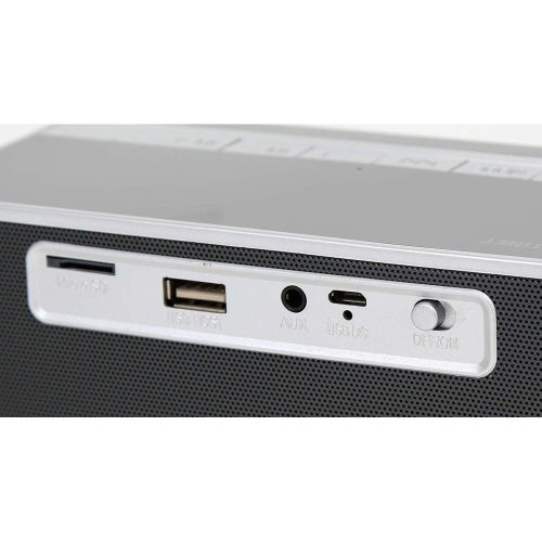 Platinet 10W Bluetooth hangszóró FM rádióval, digitális órával és ébresztővel