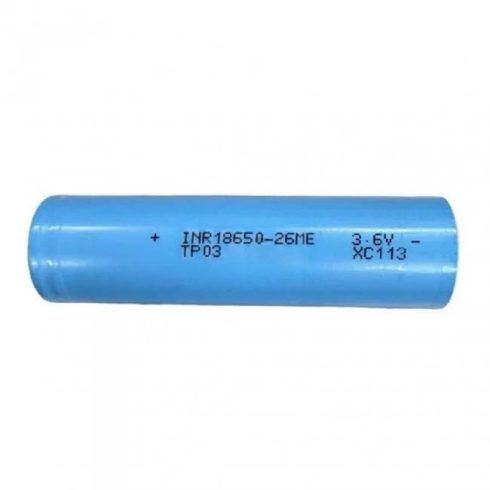 Tenpower 18650 3.6V 2600mAh Li-ion akkumulátor (átmérő: 18.5mm, hossz.: 65.5mm)