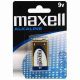 Maxell Alkaline 9V elem
