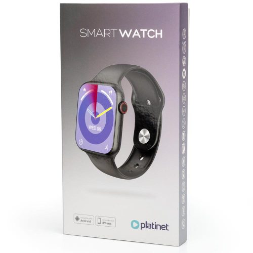 Platinet Smart Watch 29B fekete okosóra