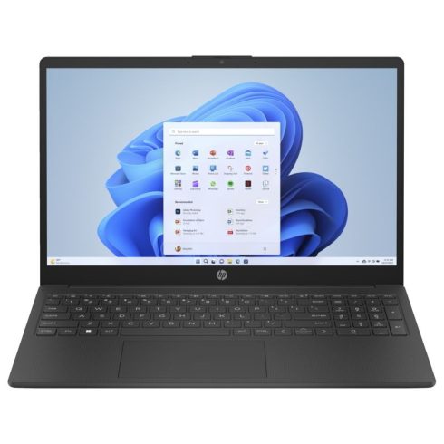 HP 15 15.6" fekete laptop (Ryzen 5, 8GB, 512GB, Win11, Full HD)