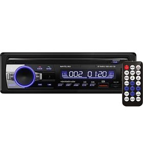   Navitel RD3 4x50W autós fejegység távirányítóval (Bluetooth, MP3, RGB, AUX, microSD)