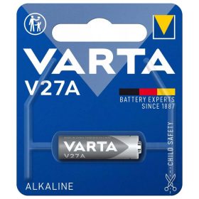   Varta 27A (MN27, A27) 12V riasztó / központi zár távirányító elem