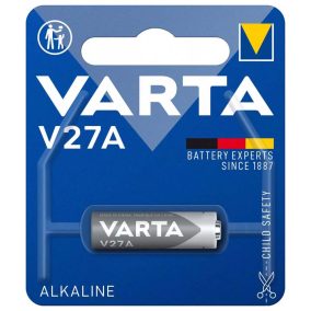   Varta 27A (MN27, A27) 12V riasztó / központi zár távirányító elem