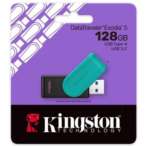Kingston DataTraveler Exodia S 128GB pendrive (Type-A, USB 3.2)