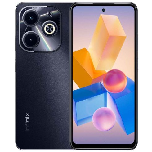 Infinix Hot 40i 6.56" LTE 4/128GB Starlit Black DualSIM okoselefon 