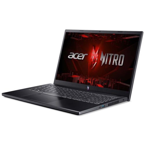 Acer Nitro V 15 fekete gamer laptop (Core i5, NVIDIA RTX 4050 6GB, 16GB, 1TB SSD, Full HD 144Hz)