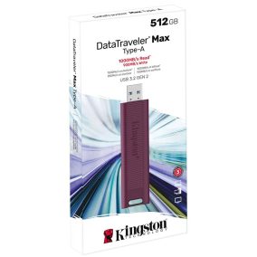 Kingston DataTraveler MAX 512GB pendrive (Type-A, USB 3.2)