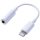 Platinet Lightning-jack AUX adapter Apple eszközökhöz (10cm)