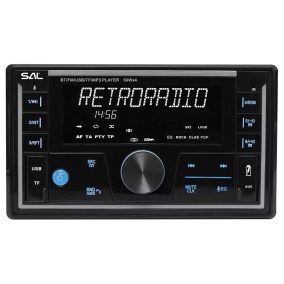   SAL VB 5500 2DIN autós fejegység (4x50W, USB, AUX, Bluetooth)