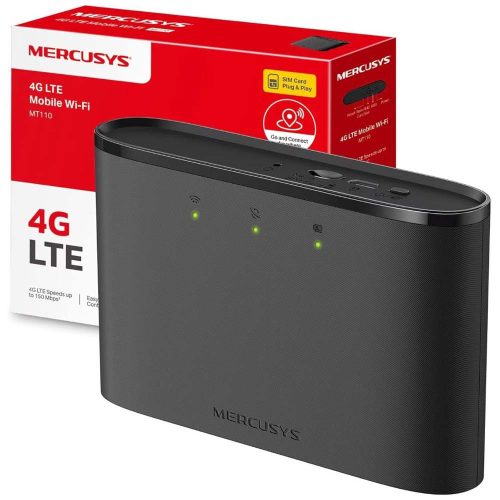 Mercusys MT110 4G LTE 150Mbps SIM kártyás mobil WiFi router