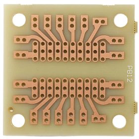 Próba nyáklemez DIP IC-hez, 100 furat, 45x45