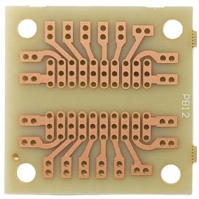 Próba nyáklemez DIP IC-hez, 100 furat, 45x45