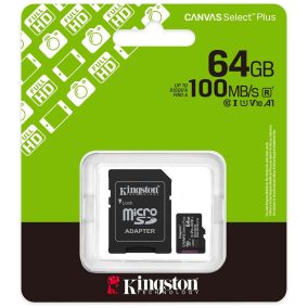 Kingston Canvas Select Plus 64GB micro SD memóriakártya