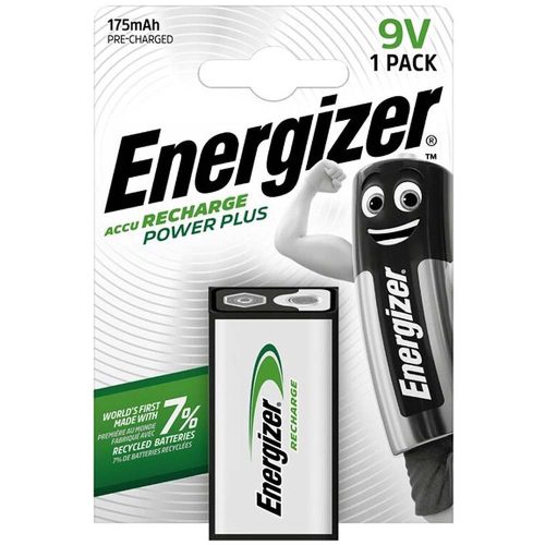 Energizer Accu Recharge Power Plus 175mAh 9V akkumulátor