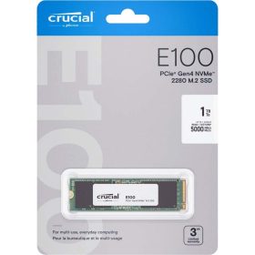 Crucial 1TB 2280 NVMe E100 M.2 SSD meghajtó