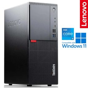   Lenovo ThinkCentre M720t felújított prémium használt asztali számítógép (Core i5 8th, 8GB RAM, 240GB SSD)