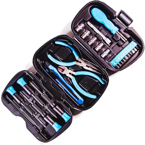 Iris Tools 25 darabos bitfej, fogó és csavarhúzó készlet