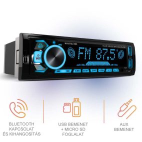 Navitel RD5 4x50W autós fejegység távirányítóval