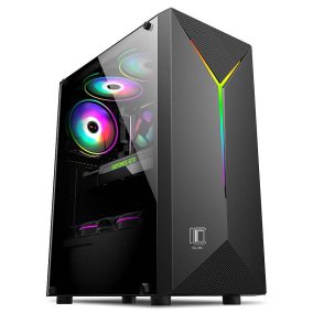 FCPC gamer ATX ház edzett üveg oldallappal (CS059)