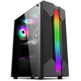 FCPC gamer ATX ház edzett üveg oldallappal (CS060)