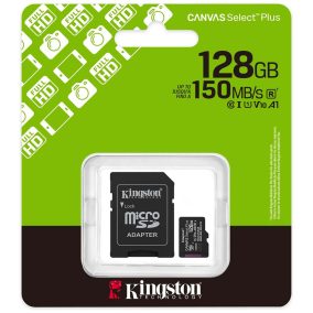 Kingston Canvas Select Plus 128GB micro SD memóriakártya