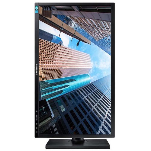 Samsung 24" Business 16:10 PLS LED monitor, magasság állítás, elforgatható (DVI-D+VGA)