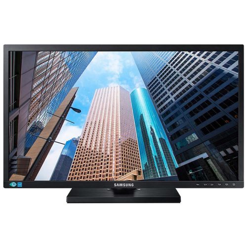 Samsung 24" Business 16:10 PLS LED monitor, magasság állítás, elforgatható (DVI-D+VGA)