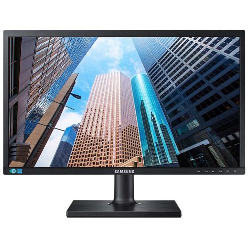 Samsung 24" Business 16:10 PLS LED monitor, magasság állítás, elforgatható (DVI-D+VGA)