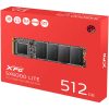 AData XPG SX6000 Lite 512GB PCI-E 2280 M.2 SSD meghajtó