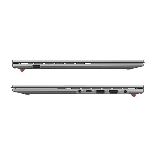 Asus VivoBook GO 15.6" ezüst laptop (Intel Core i3-N305, 8GB, 512GB, Windows 11 Home, Full HD)