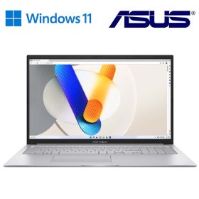   Asus VivoBook X170 17.3" ezüst laptop (Intel Core i3, 8GB, 512GB, Windows 11, Full HD)