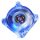 Akasa 4cm ventilátor kék LED világítással, 12V, 5000rpm, 40x40x10mm